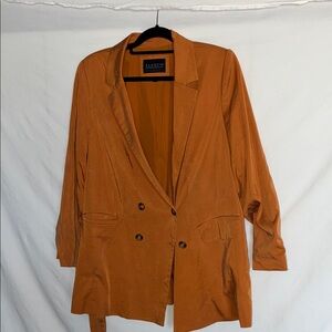 Eloquii Women's Brown Blazer